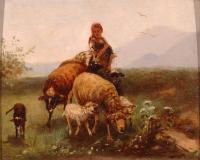 Friedrich Otto Gebler - Shepherdess